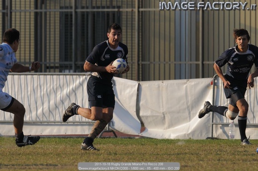 2011-10-16 Rugby Grande Milano-Pro Recco 208
